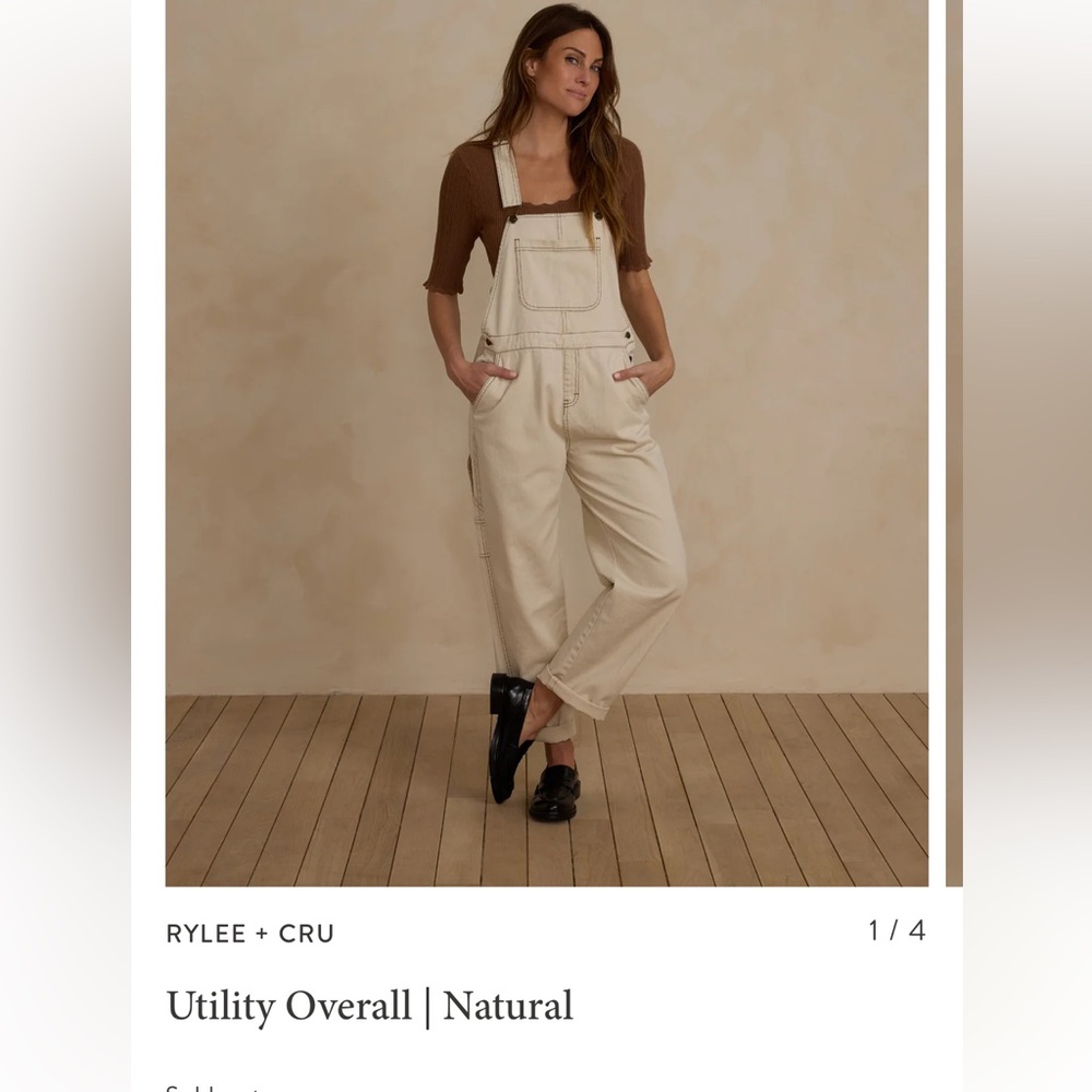 Rylee and Cru - utility overalls